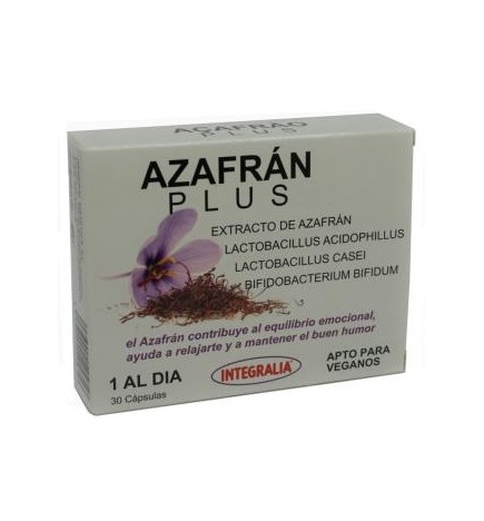Azafran Plus 30 Capsulas Integralia