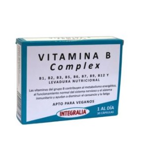 Vitamina B Complex 30 Capsulas Integralia