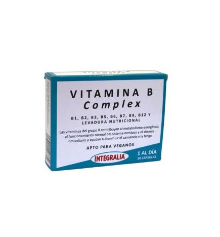 Vitamina B Complex 30 Capsulas Integralia