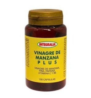 Vinagre Manzana Plus 100 Capsulas Integralia