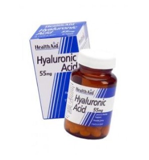 Ácido Hialurónico 55 Mg 30 Comprimidos De Health Aid