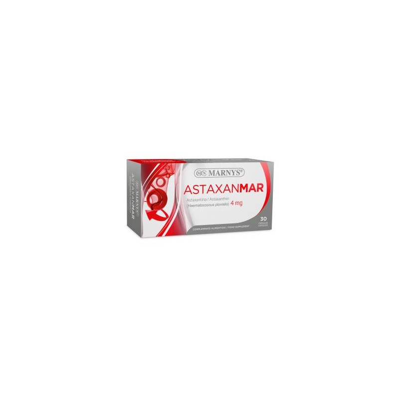 Astaxanmar Astaxantina 30 Cápsulas Marnys Astaxanmar Astaxantina 30 Cápsulas Marnys