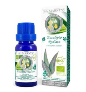 Aceite Esencial Alimentario De Eucalipto Radiata Bio Estuche Con Botella 10 Ml Marnys