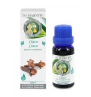 Aceite Esencial Alimentario De Clavo Estuche Con Botella 15 Ml Marnys