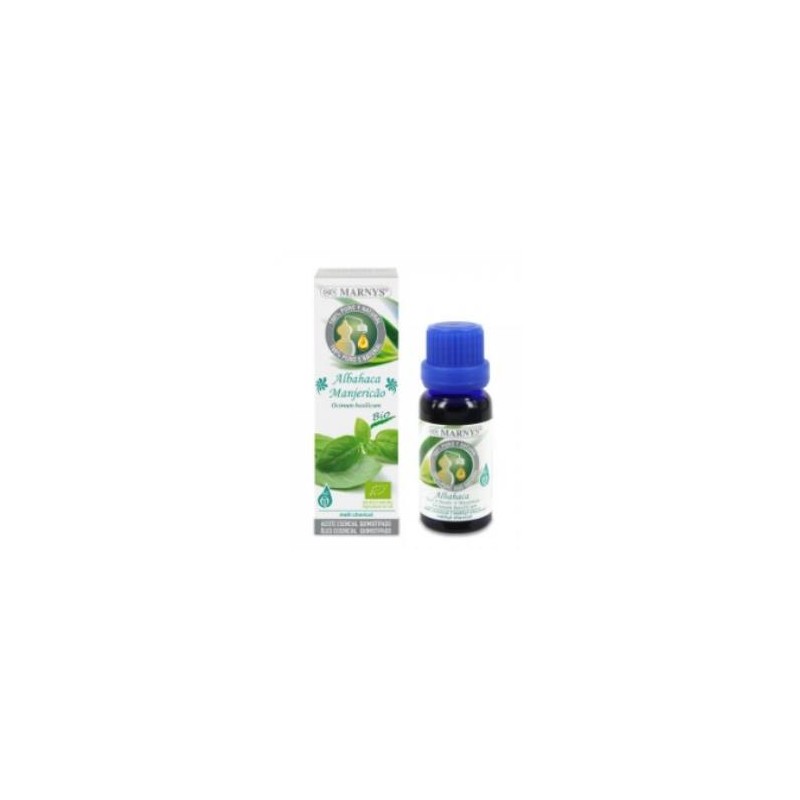 Aceite Esencial Alimentario De Albahaca Bio Estuche Con Botella 15 Ml Marnys Aceite Esencial Alimentario De Albahaca Bio Estuche Con Botella 15 Ml Marnys