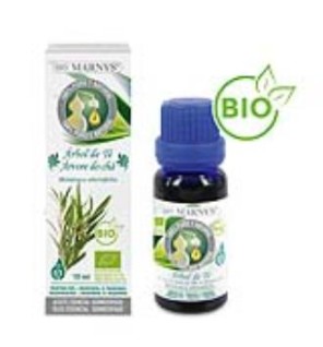 Aceite Esencial Alimentario De Arbol De Te Bio Estuche Con Botella 15 Ml Marnys