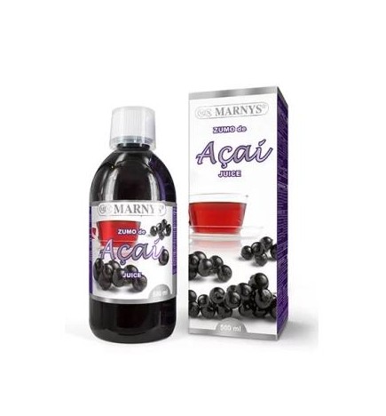 Zumo De Acai 500 Ml Marnys