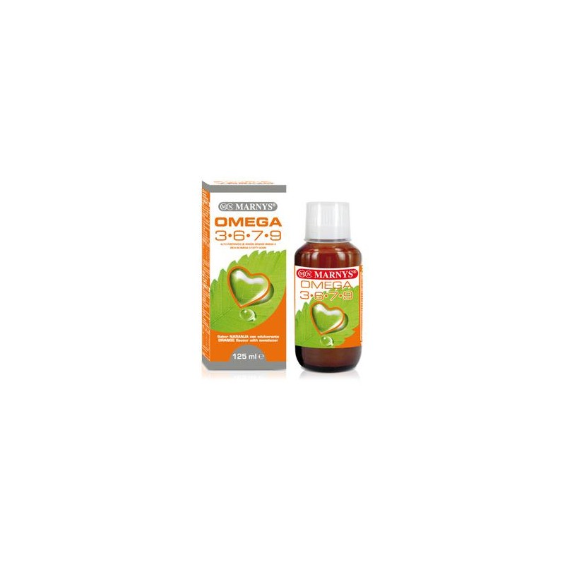 Omega 3, 6, 7, 9 Vegetal Botella 125 Ml Marnys Omega 3, 6, 7, 9 Vegetal Botella 125 Ml Marnys