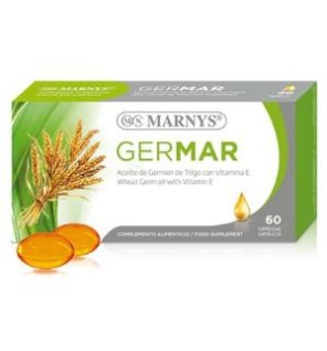 Germar Germen De Trigo+Vitmina E 60 Cápsulas X 500 Mg Marnys