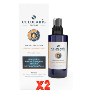 Pack de 2 unidades Celularis Capilar Locion Anticaida Capilar 100 Ml Margan