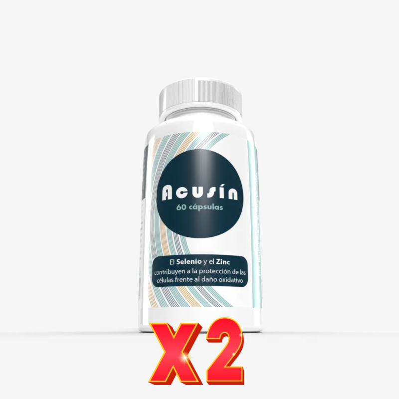 Pack de 2 unidades Acusin 60 Capsulas Margan Pack de 2 unidades Acusin 60 Capsulas Margan