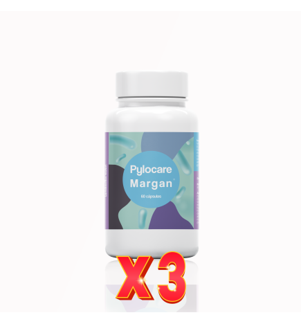Pack de 3 unidades Pylocare 60 Capsulas Margan