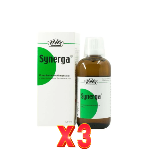 Pack de 3 unidades Synerga 100 Ml Margan