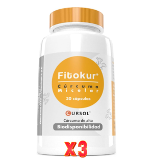 Pack de 3 unidades Fitokur 30 Comprimidos Margan