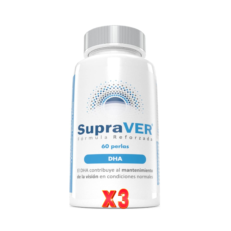 Pack de 3 unidades Supraver 60Perlas Margan Pack de 3 unidades Supraver 60Perlas Margan