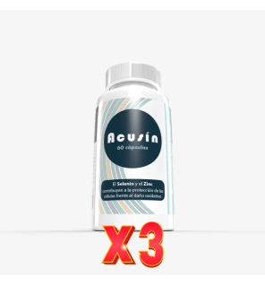 Pack de 3 unidades Acusin 60 Capsulas Margan