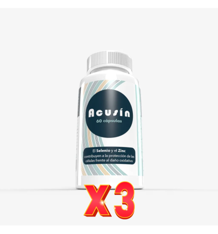 Pack de 3 unidades Acusin 60 Capsulas Margan