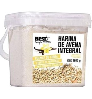 Harina De Avena Integral Vainilla 1900 Gramos Best Protein