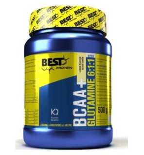 Bcaa+Glutamina Limon 500 Gramos Best Protein