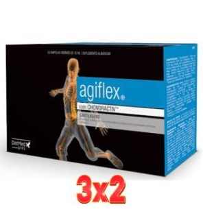 Pack de 3 unidades Agiflex 20x15 Ml Ampollas Dietmed