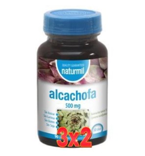 Pack 3x2 unidades Alcachofa 500Mg. 90 Comprimidos Dietmed