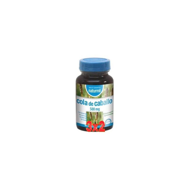 Pack de 3 unidades Cola De Caballo 500 Mg 90 Comprimidos Dietmed