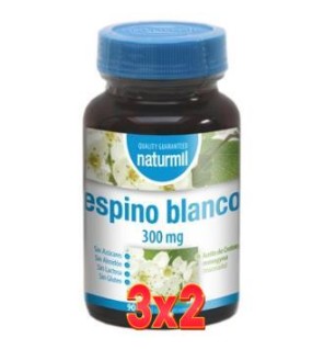 Pack de 3 unidades Espino Blanco 300 Mg 90 Perlas Dietmed