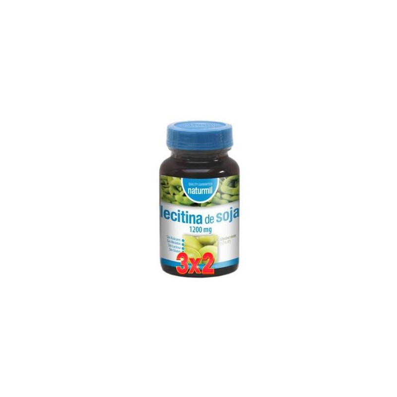Pack de 3 unidades Lecitina De Soja 1200 Mg 30 Perlas Dietmed