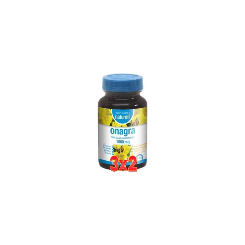 Pack de 3 unidades Onagra 1000 Mg 60 Cápsulas Dietmed Pack de 3 unidades Onagra 1000 Mg 60 Cápsulas Dietmed