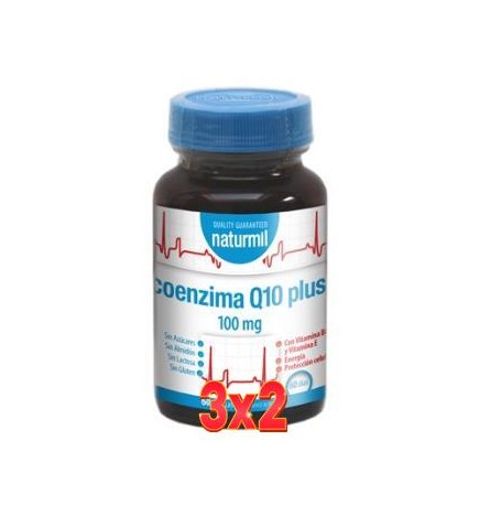 Pack de 3 unidades Coenzima Q10 Plus 100 Mg 60 Cápsulas Dietmed