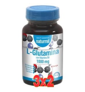 Pack 3x2 unidades L-Glutamina 60 Comprimidos Dietmed