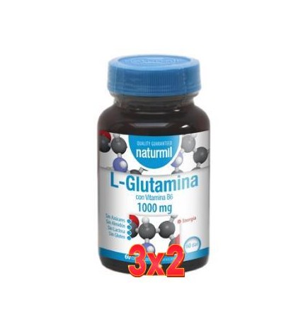 Pack 3x2 unidades L-Glutamina 60 Comprimidos Dietmed
