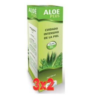 Pack 3x2 unidades Aloe Plus Gel 100 Ml Dietmed
