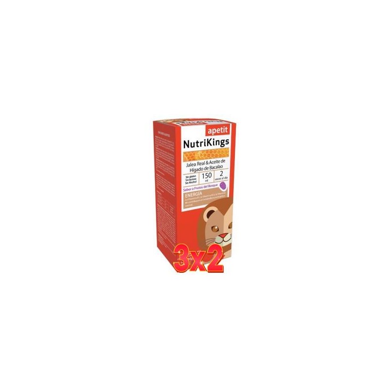 Pack de 2 unidades Nutrikings Apetit Solución Oral 150 Ml Dietmed Pack de 2 unidades Nutrikings Apetit Solución Oral 150 Ml Dietmed