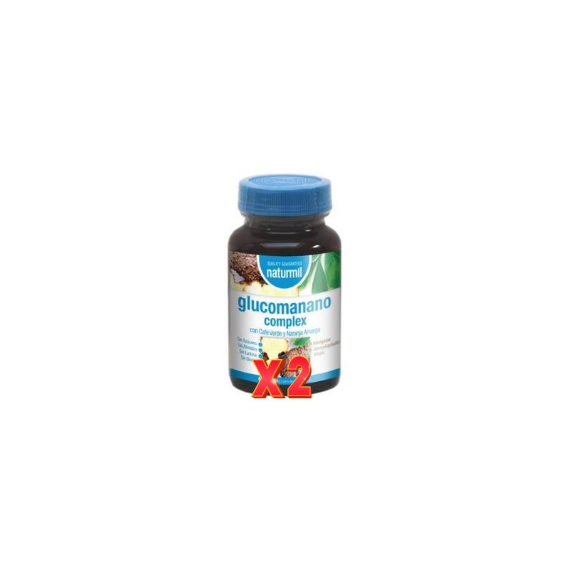 Pack de 2 unidades Glucomanano Complex 500 Mg 60 Cápsulas Dietmed Pack de 2 unidades Glucomanano Complex 500 Mg 60 Cápsulas Dietmed