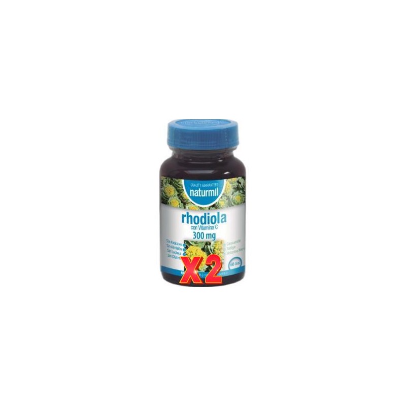 Pack de 2 unidades Rhodiola 300 Mg 60 Comprimidos Dietmed