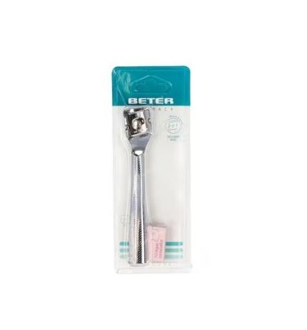 Cortacallos Metalico 14,5Cm + 10 Hojas 24019 Beter