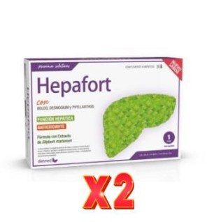 Pack de 2 unidades Hepafort 20Amp. Dietmed