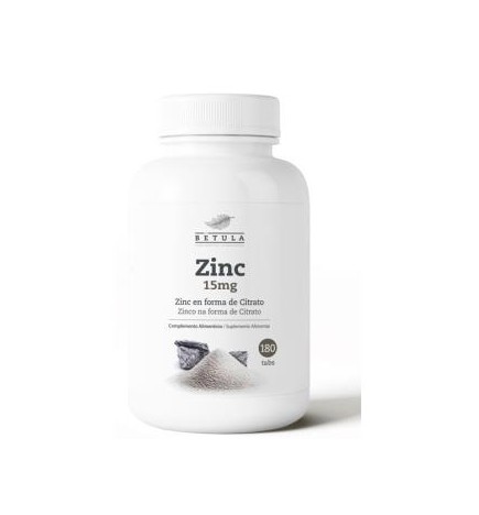 Zinc 15Mg. 180 Comprimidos Betula