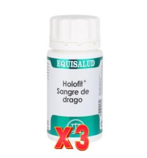 Pack de 3 unidades Holofit Sangre De Drago 50 Cápsulas. EQUISALUD