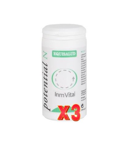 Pack de 3 unidades Inmvital 60 Cápsulas. EQUISALUD