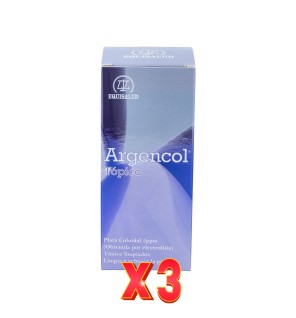 Pack de 3 unidades Argencol Tópico 100 Ml. EQUISALUD