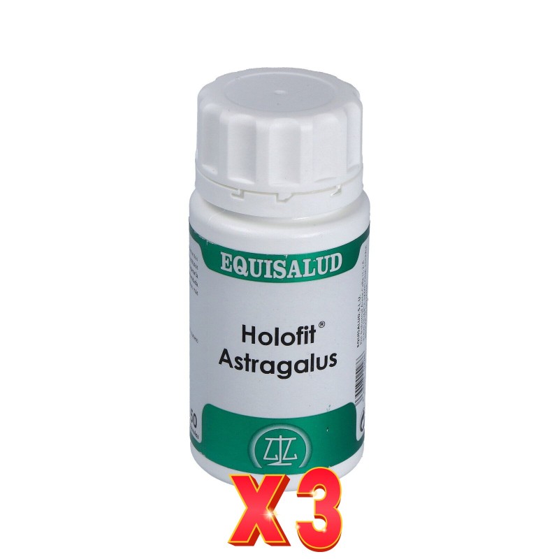 Pack de 3 unidades Holofit Astragalus 50 Cápsulas. EQUISALUD Pack de 3 unidades Holofit Astragalus 50 Cápsulas. EQUISALUD