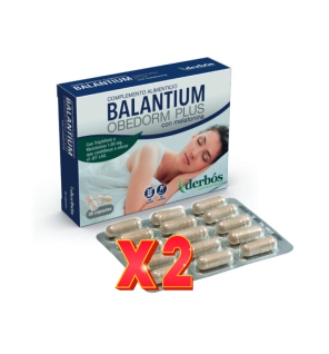 Pack de 2 unidades Balantium Obedorm Plus 30 Capsulas Derbos