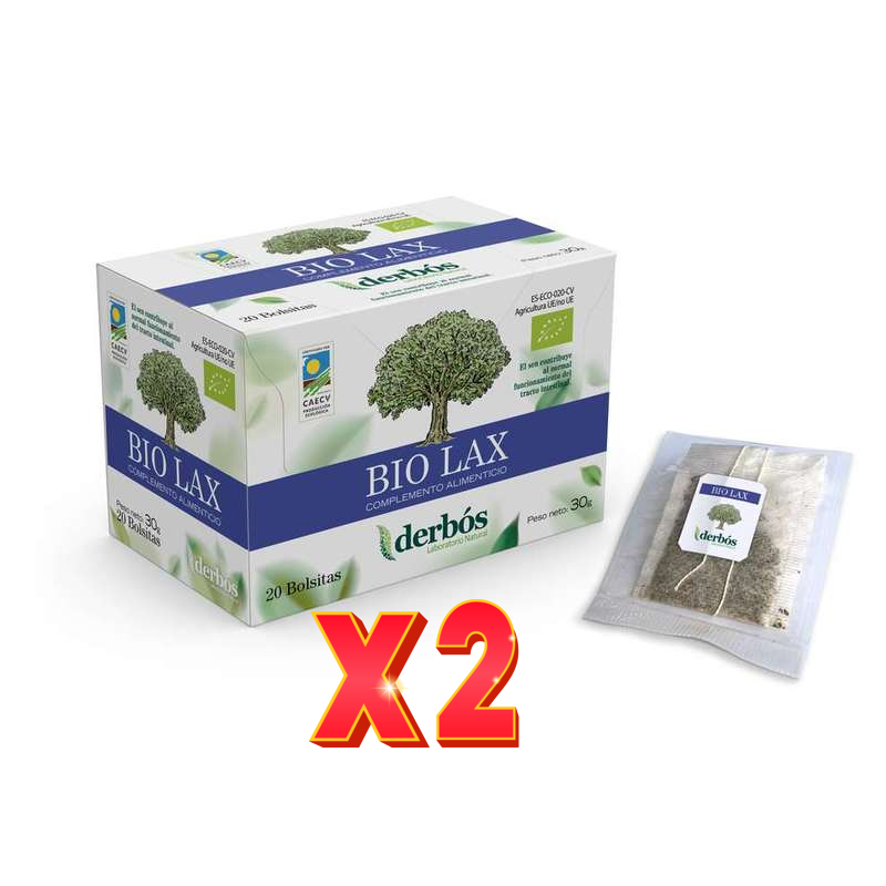 Pack de 2 unidades Bio Lax 20 Sobres Derbos Pack de 2 unidades Bio Lax 20 Sobres Derbos