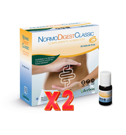 Pack de 2 unidades Normodigest Classic 20 Viales Derbos
