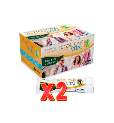 Pack de 2 unidades Royaltone Vital 20 Sticks Derbos
