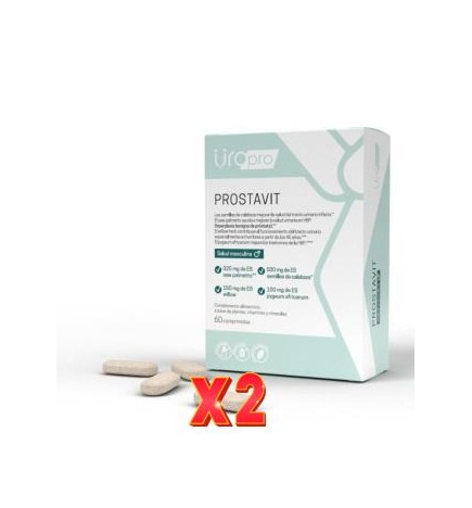 Pack de 2 unidades Uro Prostavit 60 Comp Herbora
