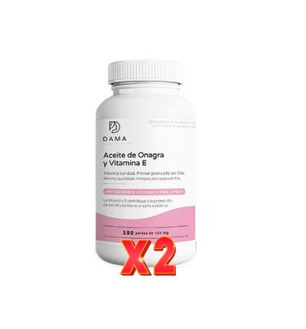 Pack de 2 unidades Aceite De Onagra Con Vit. E 180Perlas Herbora