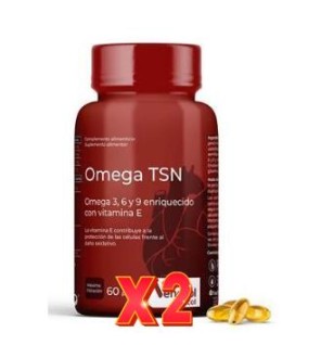 Pack de 2 unidades Venarol Omega 3-6-9 Tsn 60Perlas Herbora